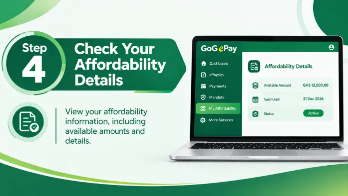 Check Your Affordability Details