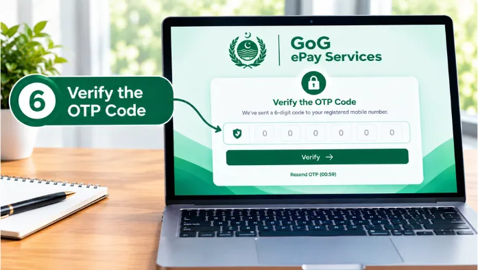 Step 6 Verify the OTP Code