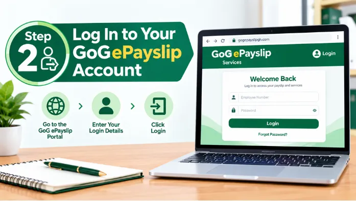 Step 2 Log In to Your GoGPayslip Account